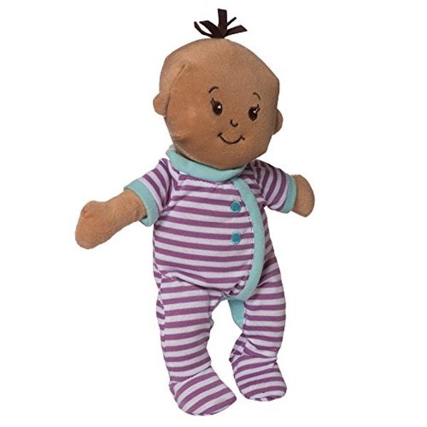 Muñeca bebé suave Manhattan Toy Wee Baby Stella Beige con aroma a Sleepy Times de 12".