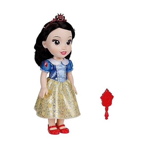 Muñeca Disney Princess My Friend Blancanieves de 14 pulgadas de alto. Incluye atuendo y tiara extraíbles..