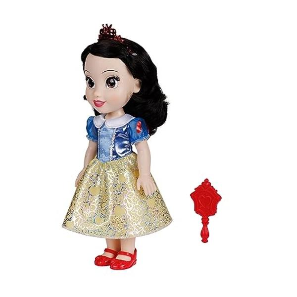 Muñeca Disney Princess My Friend Blancanieves de 14 pulgadas de alto. Incluye atuendo y tiara extraíbles..