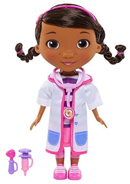 Muñeca articulada de 8.5 pulgadas de la Doctora Juguetes con accesorios de doctora, juguete para niños a partir de 3 años de Just Play.
