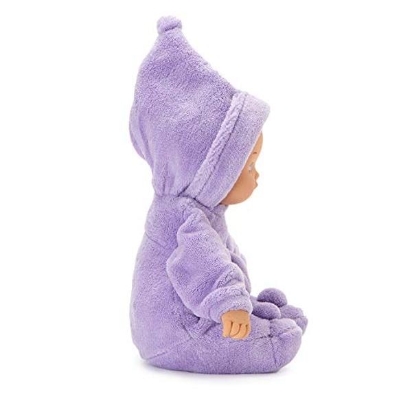 Madame Alexander 12" Mi primer lavanda, tono de piel claro.