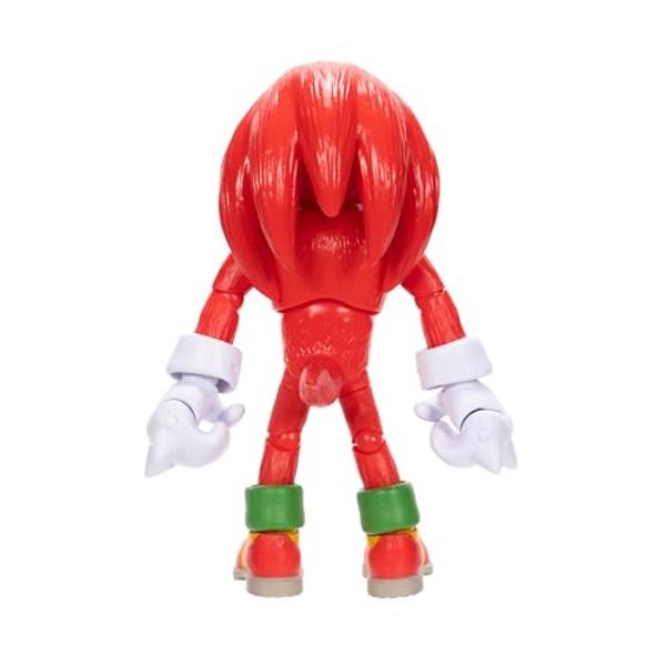 Figuras de acción de Sonic The Hedgehog de la película Sonic 3. Figura de juguete coleccionable de Knuckles de 5 pulgadas, altamente articulada para niños y niñas. Producto con lic.
