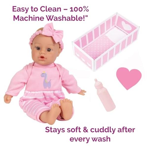 Adora Sweet Baby - Muñeca bebé suave y tierna de 28 cm, características realistas, aroma delicado, lavable a máquina, ligera y fácil de sostener | Adorable compañera de juegos (niñ.