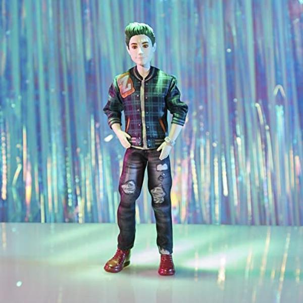 Muñeca de moda Disney Princess Zombies 3 Zed - Muñeca zombi de 30 cm con pelo verde, atuendo, zapatos y accesorio. Juguete para niños a partir de 6 años..