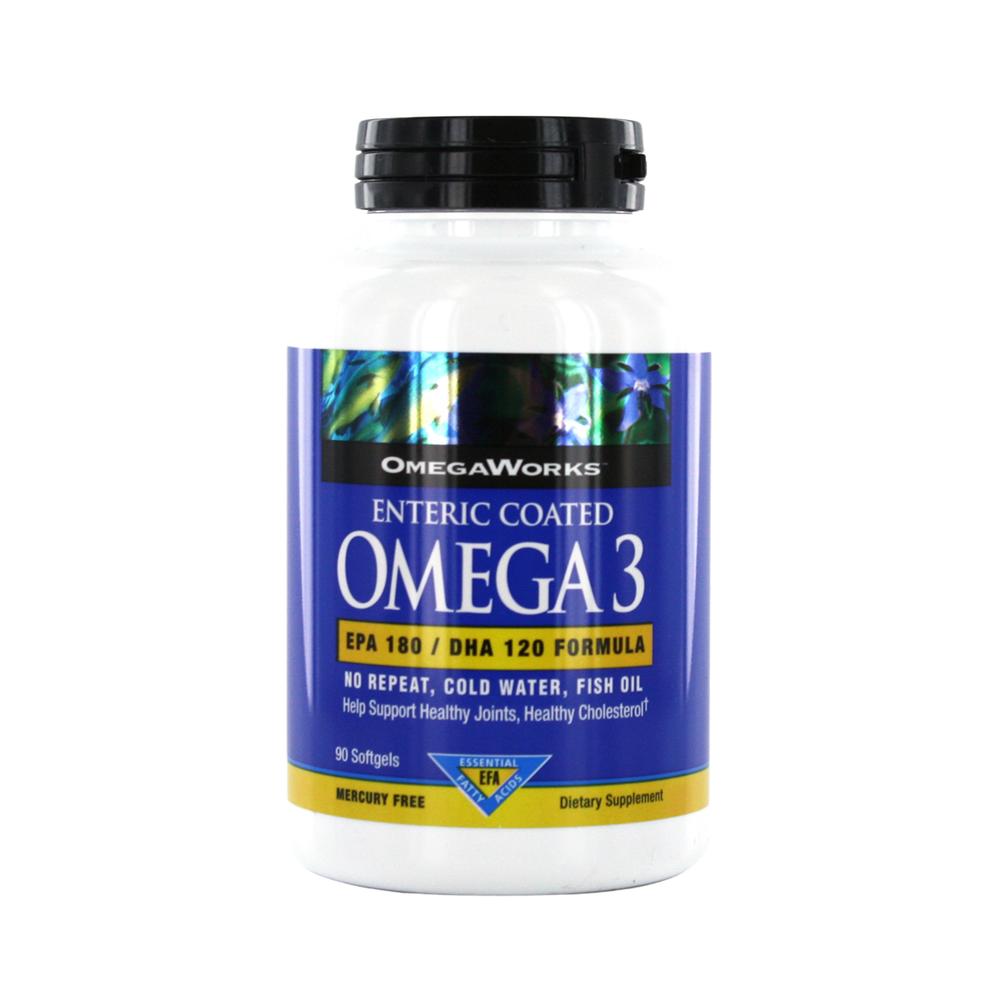 WINDMILL OMEGAWORKS OMEGA 3 EPA 180 DHA 120 90 Softgels