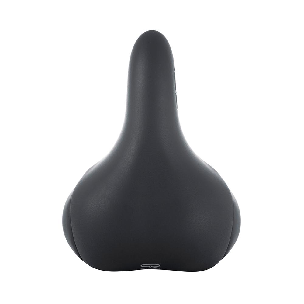 Asiento para bicicleta Selle Royal urbana City gel 25.5x19.3mm negro de resortes y elastomero sin br