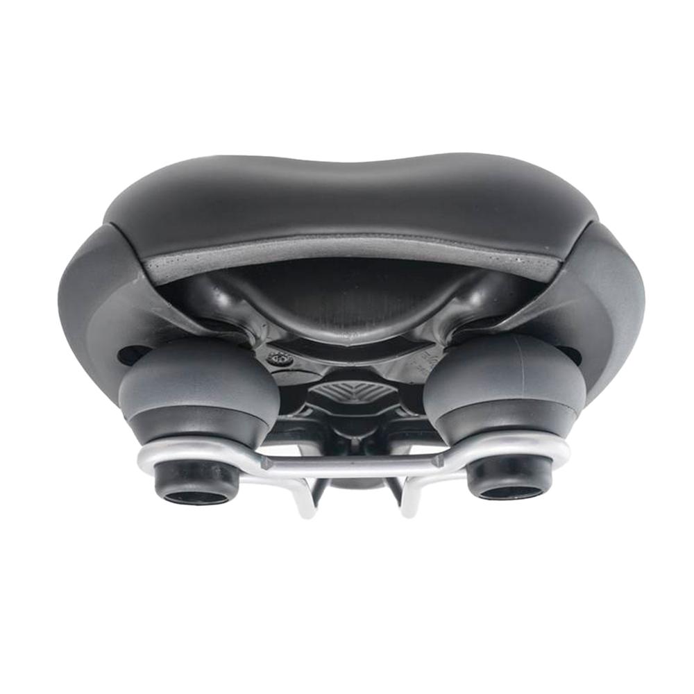 Asiento para bicicleta Selle Royal urbana City gel 25.5x19.3mm negro de resortes y elastomero sin br