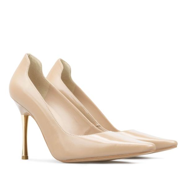 Zapatillas De Tacón Fino Davenia De Piel Para Dama Amelia