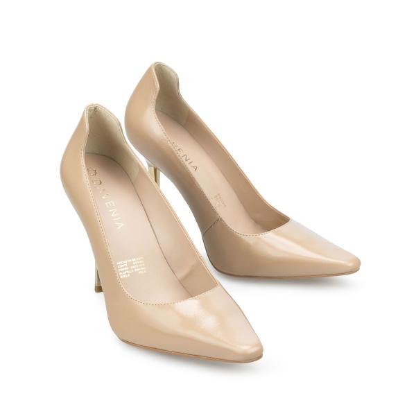 Zapatillas De Tacón Fino Davenia De Piel Para Dama Amelia