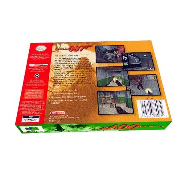 Golden Eye 007 Físico En Caja Con Manual Nintendo 64