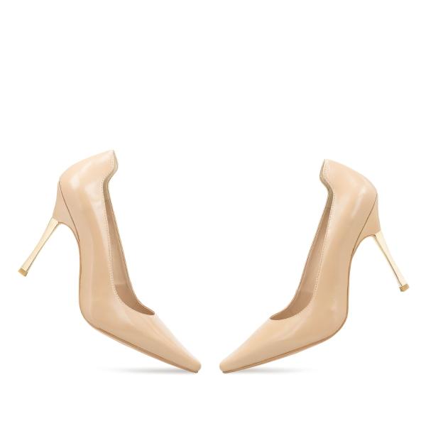 Zapatillas De Tacón Fino Davenia De Piel Para Dama Amelia