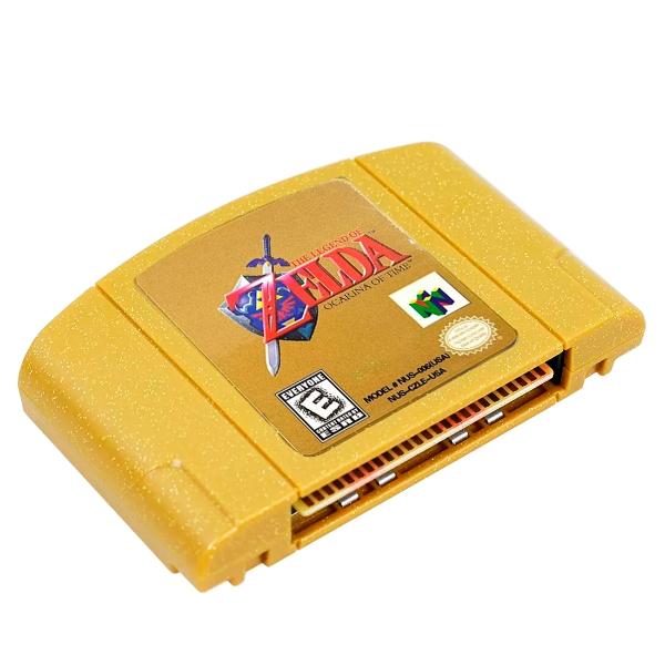 The Legend Of Zelda Ocarina Of Time N64 Español Dorado