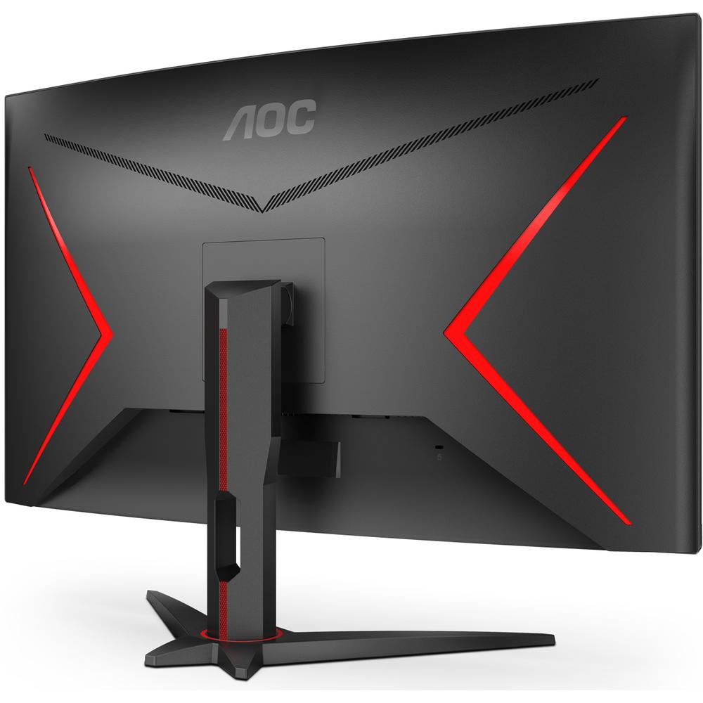 Monitor Gamer Curvo 31.5 AOC 0.5ms 240Hz Full HD VA WLED HDMI FreeSync ...