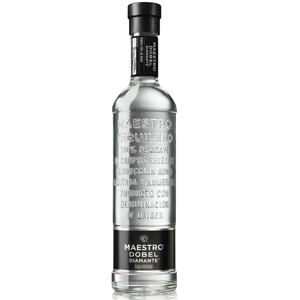 12 Tequila Maestro Dobel Diamante S/Estuche 700ml+Balón Mini