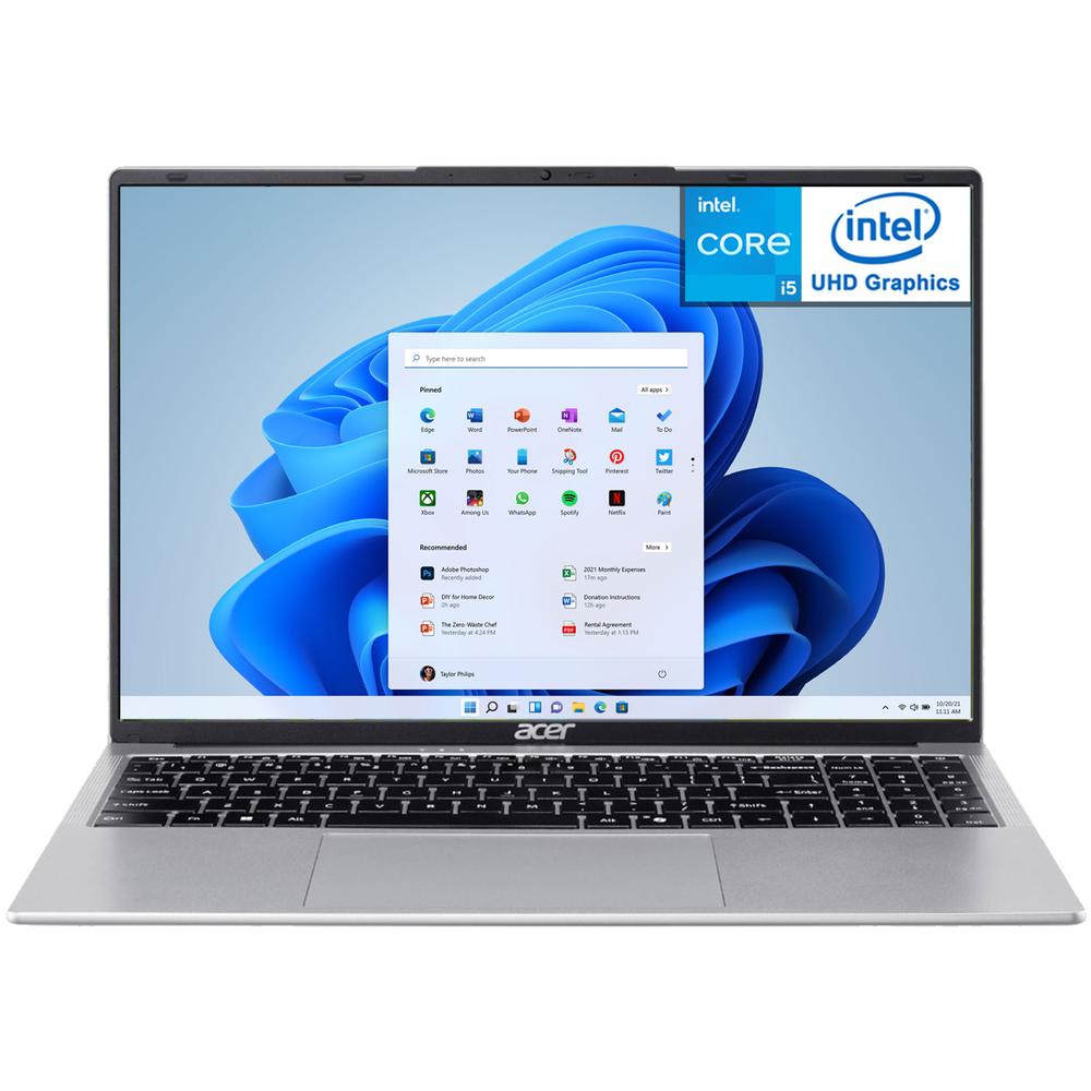 Laptop ACER Aspire Lite 16 Intel Core i5 1334U 8GB RAM 512GB SSD 16" Windows 11 Home Teclado en Español