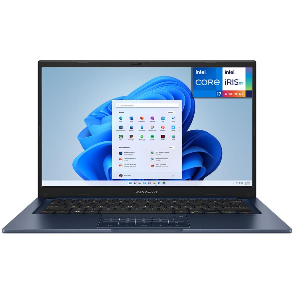 Laptop ASUS Vivobook 14 Intel Core i7 1355U 12GB RAM 512GB SSD 14" Windows 11 Home Teclado en Ingles