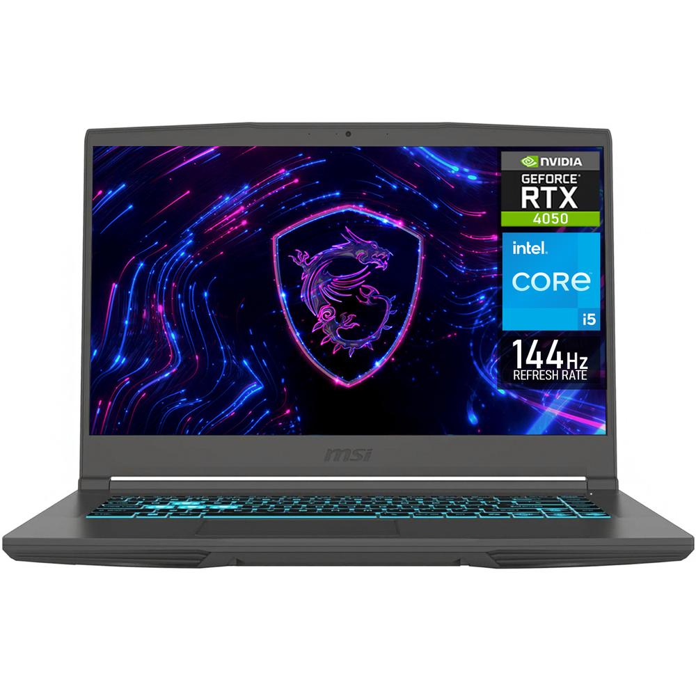 Laptop Gamer MSI Thin 15 NVIDIA GeForce RTX 4050 Intel Core i5 13420H 16GB RAM 1.5TB SSD 15.6" Windows 11 Home Teclado en Ingles
