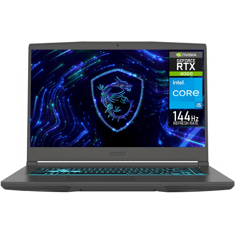 Laptop Gamer MSI Thin A15 NVIDIA GeForce RTX 4060 Intel Core i5 13420H 32GB RAM 1.4TB 15.6" Windows 11 Home Teclado en Ingles