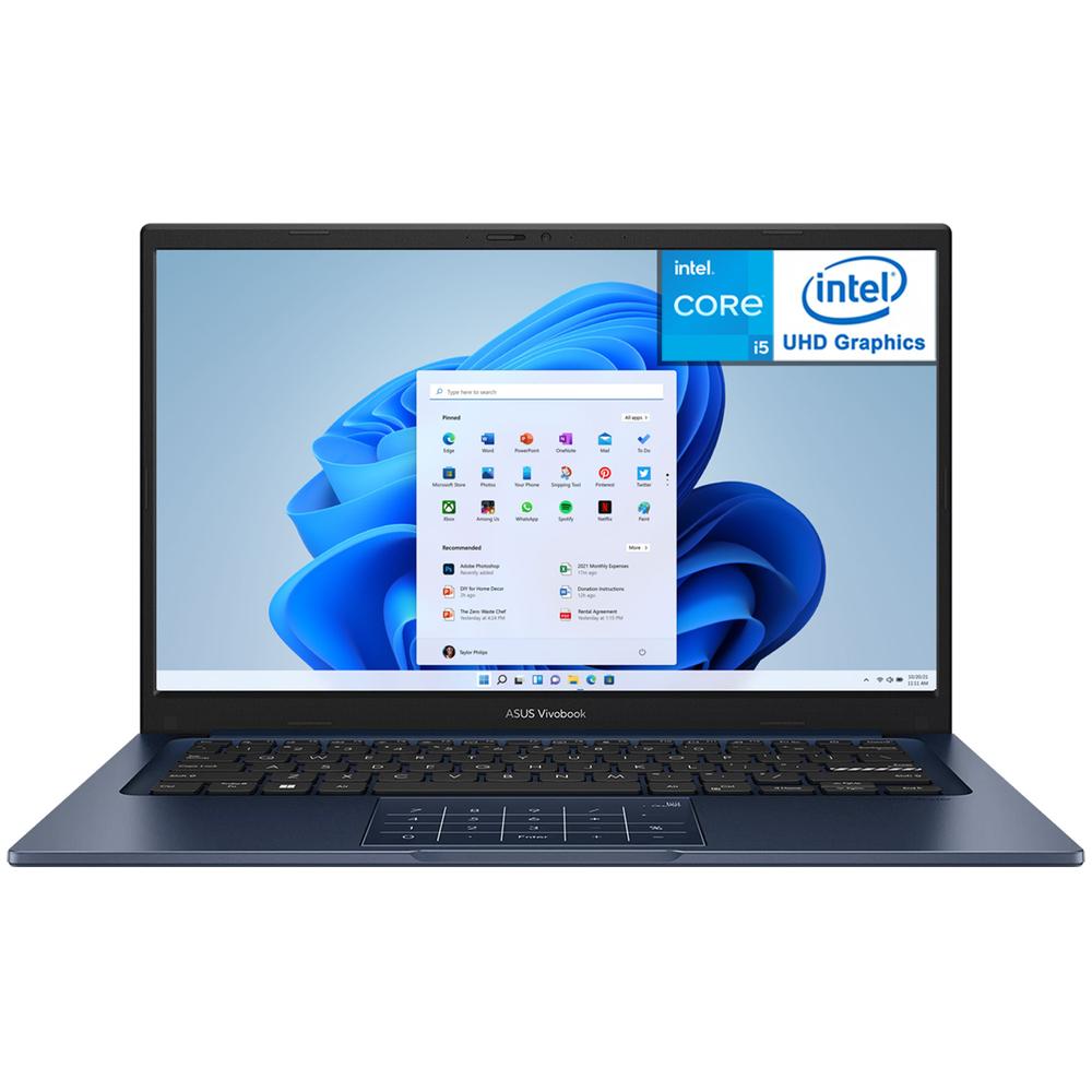 Laptop ASUS Vivobook 14 Intel Core i5 1334U 8GB RAM 512GB SSD 14" Windows 11 Home Teclado en Español