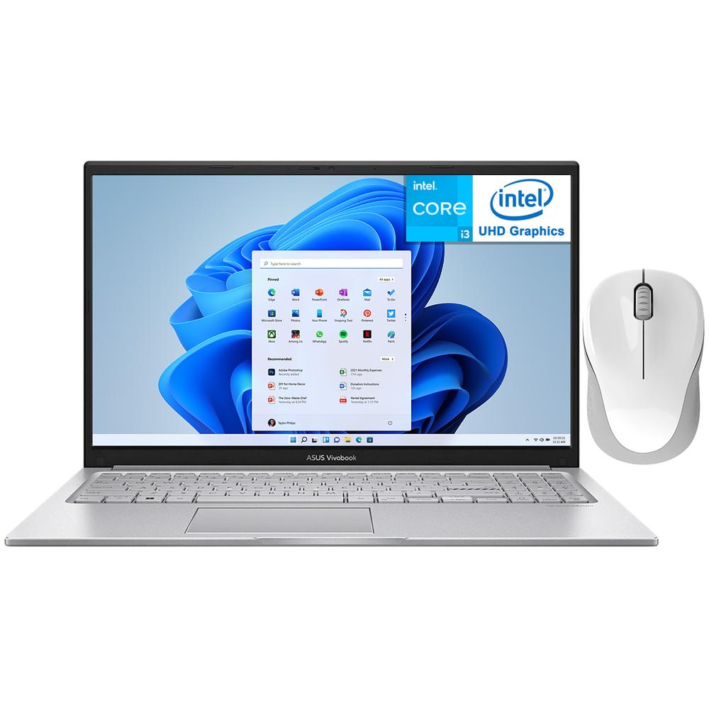 Laptop ASUS Vivobook 15 Intel Core i3 1315U 16GB RAM 512GB SSD 15.6" Windows 11 Home Teclado en Español + Mouse DXT