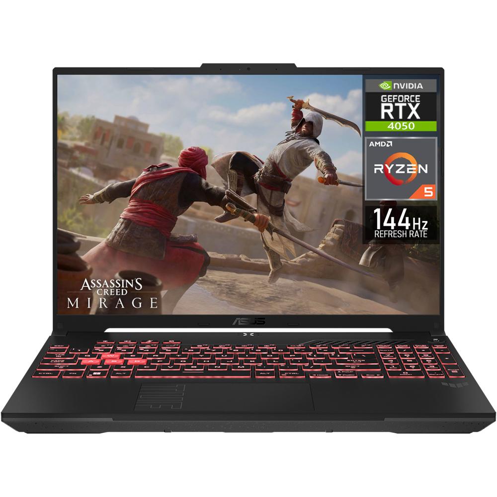 Laptop Gamer ASUS TUF Gaming A16 NVIDIA GeForce RTX 4050 AMD Ryzen 5 7535HS 16GB RAM 512GB SSD 16" Windows 11 Home Teclado en Español