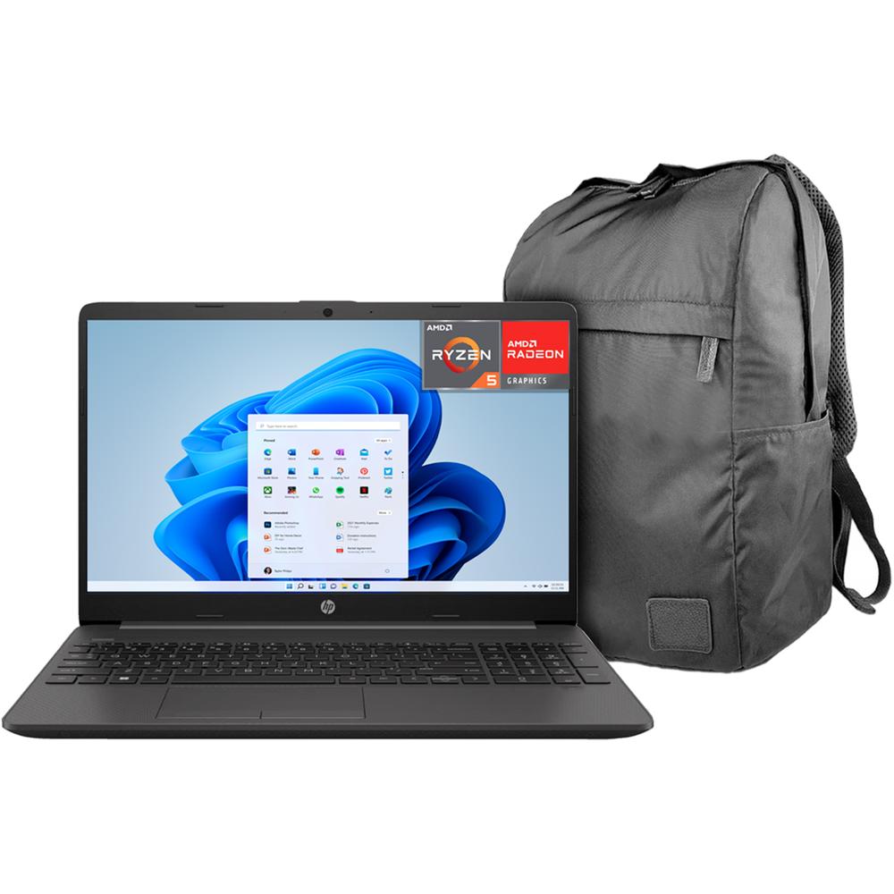 Laptop HP 255 G9 AMD Ryzen 5 5625U 12GB RAM 512GB SSD 15.6" Windows 11 Home Teclado en Español + Mochila