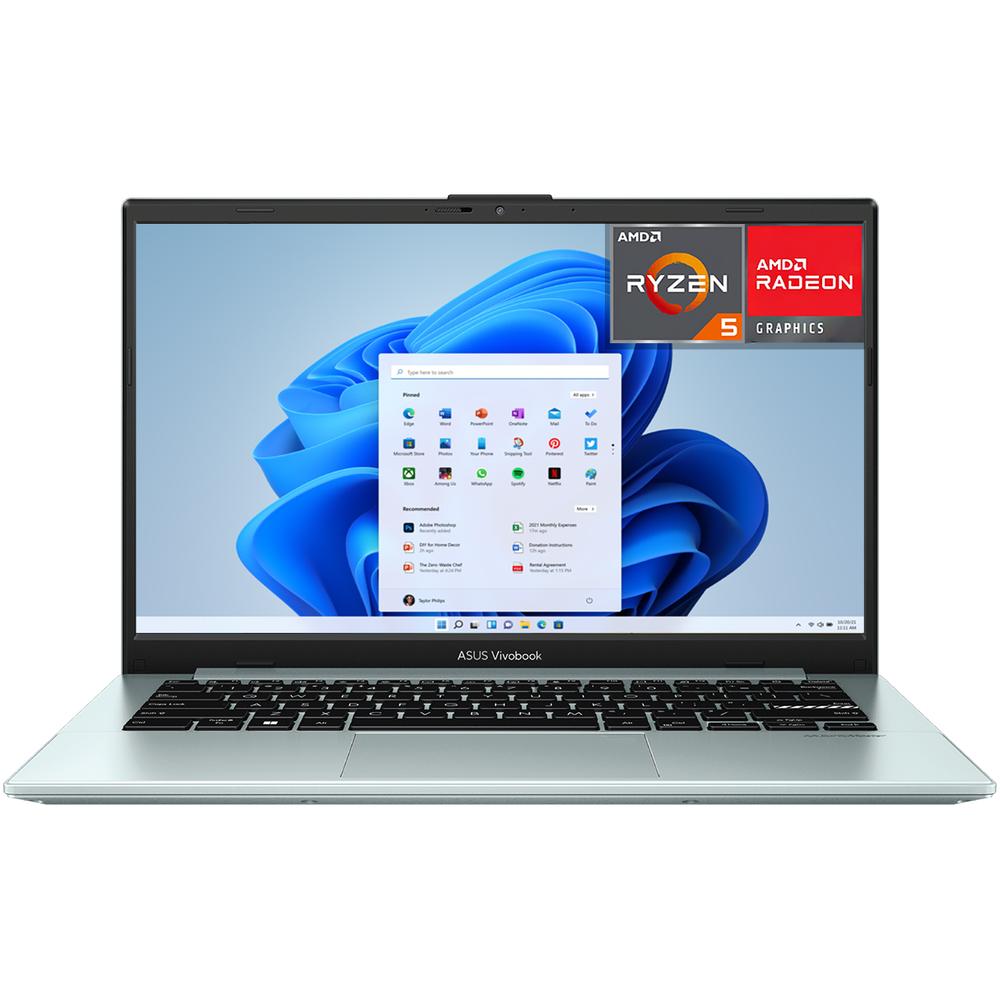 Laptop ASUS Vivobook Go 14 AMD Ryzen 5 7520U 8GB DDR5 RAM 512GB SSD 14" Windows 11 Home Teclado en Español