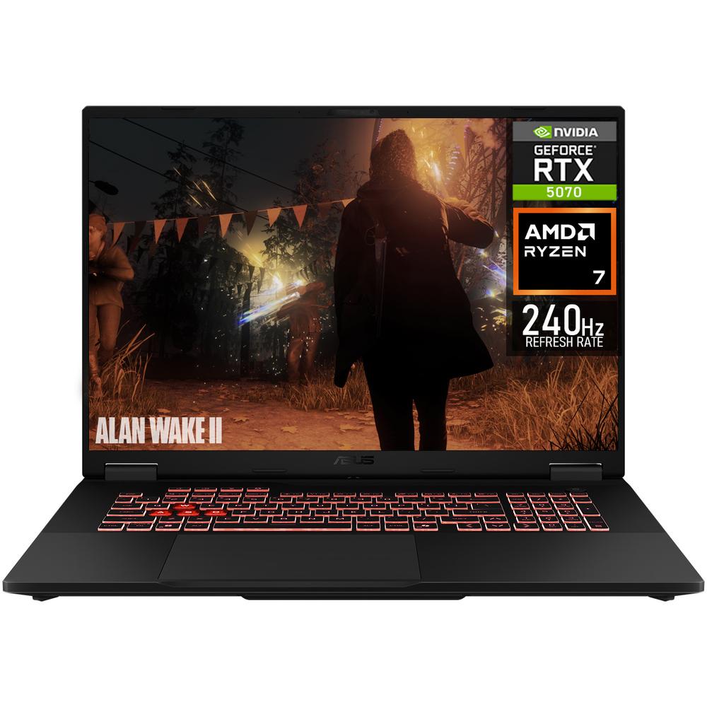 Laptop Gamer ASUS TUF Gaming A18 NVIDIA GeForce RTX 5070 AMD Ryzen 7 260 64GB RAM 1TB SSD 18" Windows 11 Home Teclado en Ingles