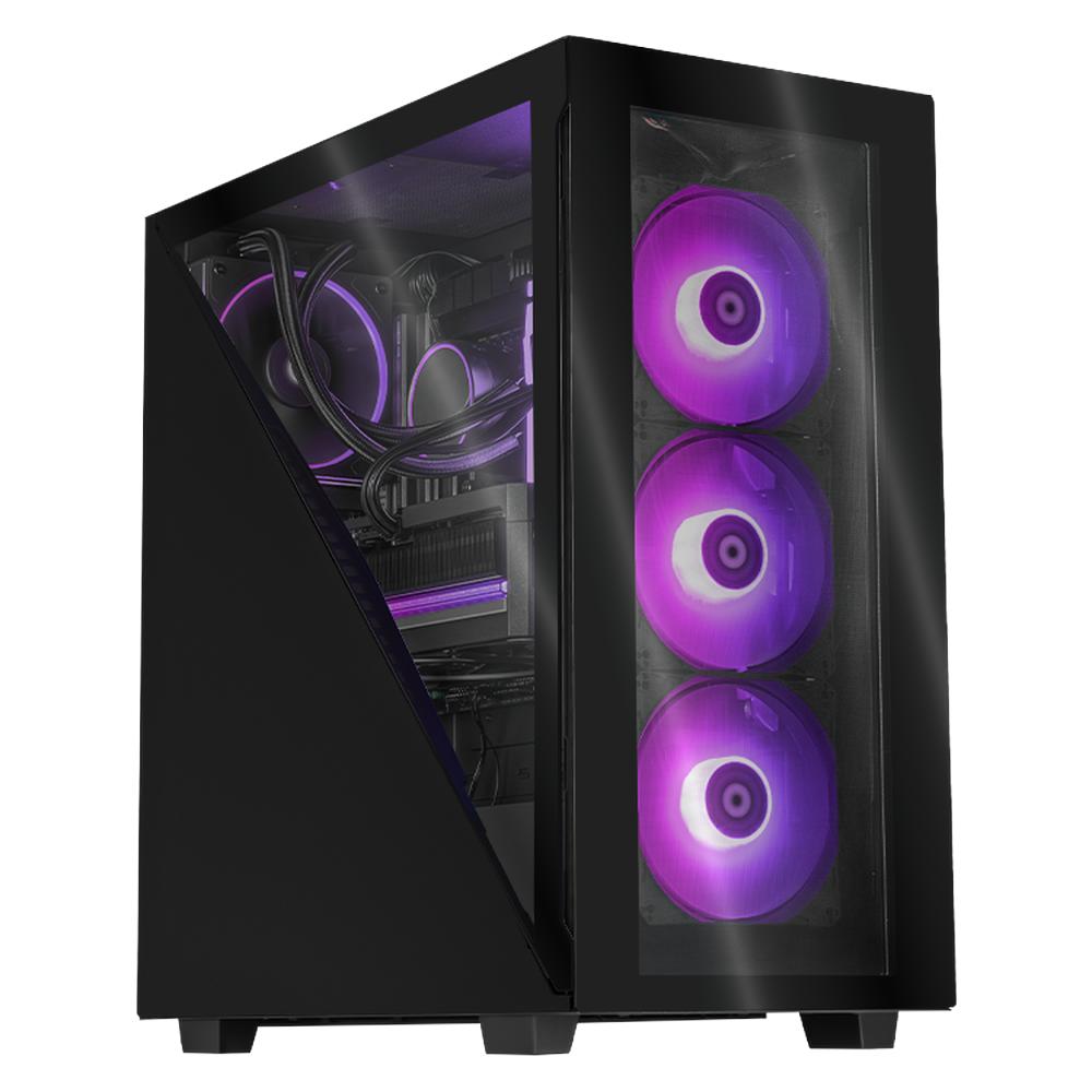PC Gamer Xtreme PC Gaming NVIDIA GeForce RTX 5090 Intel Core Ultra 9 285K 64GB DDR5 SSD 2TB Sistema Liquido WIFI W11 Black gaming 4K, streaming y edición profesional