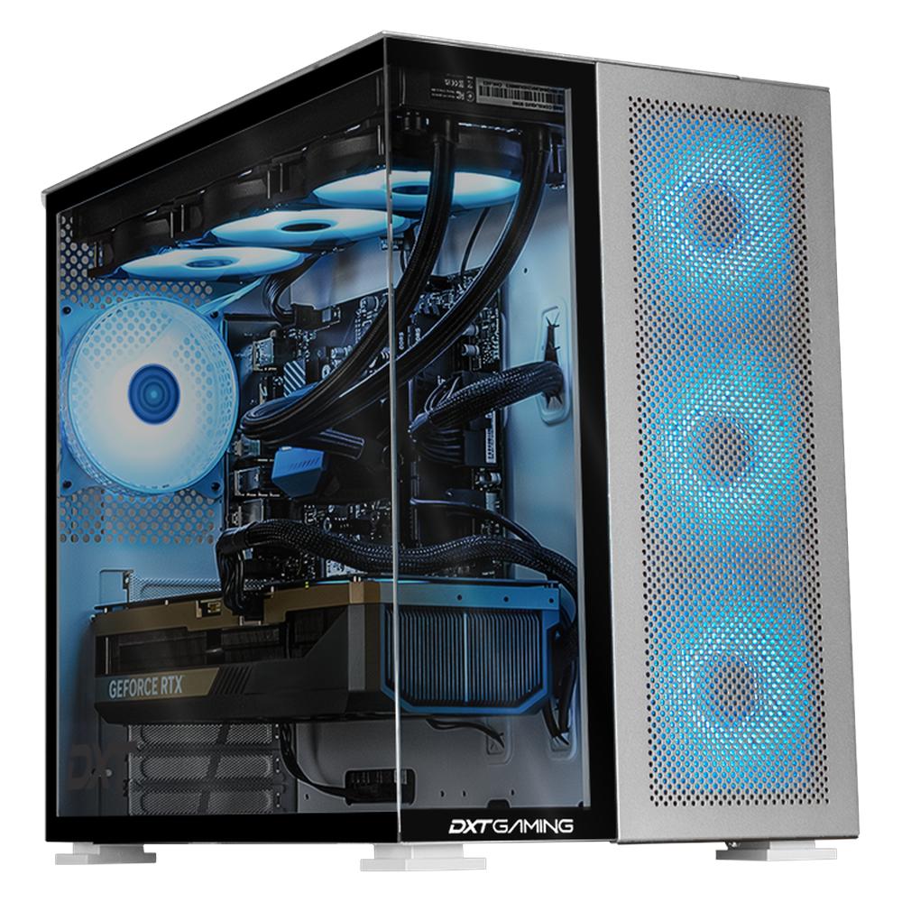 PC Gamer DXT Gaming Geforce RTX 5080 AMD Ryzen 7 9800X3D 64GB DDR5 SSD 2TB Sistema Liquido WIFI Silver