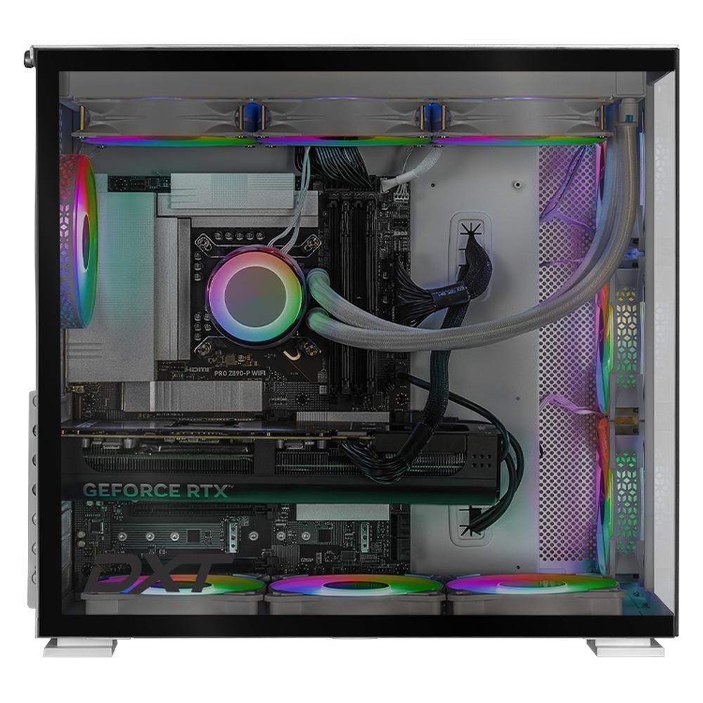 PC Gamer DXT Gaming Geforce RTX 5080 Intel Core Ultra 7 265K 64GB DDR5 SSD 2TB Sistema Liquido WIFI Silver