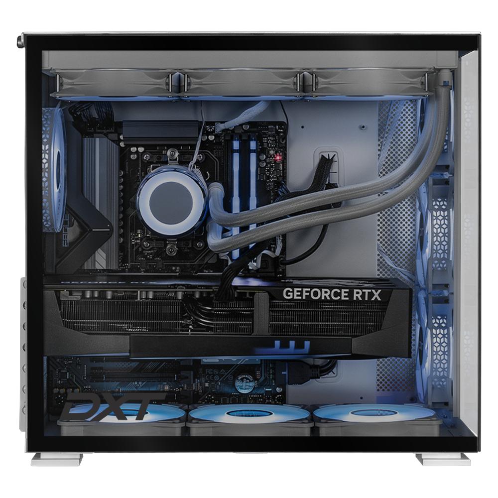 PC Gamer DXT Gaming Geforce RTX 5090 AMD Ryzen 7 9800X3D 64GB DDR5 SSD 2TB Sistema Liquido WIFI Silver