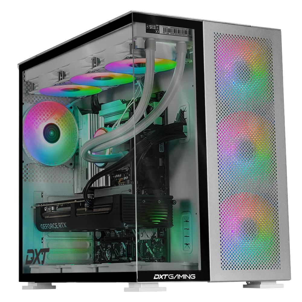 PC Gamer DXT Gaming Geforce RTX 5080 Intel Core Ultra 9 285K 64GB DDR5 SSD 2TB Sistema Liquido WIFI Silver