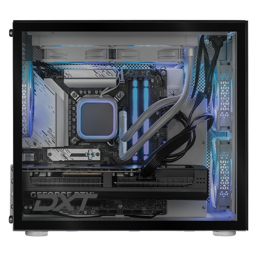 PC Gamer DXT Gaming Geforce RTX 5070 TI Intel Core I9 14900F 32GB DDR5 SSD 2TB Sistema Liquido WIFI Silver