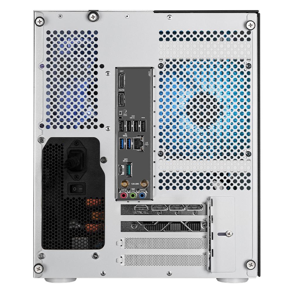 PC Gamer DXT Gaming Geforce RTX 5060 AMD Ryzen 7 9700X 32GB DDR5 SSD 1TB Sistema Liquido WIFI Silver
