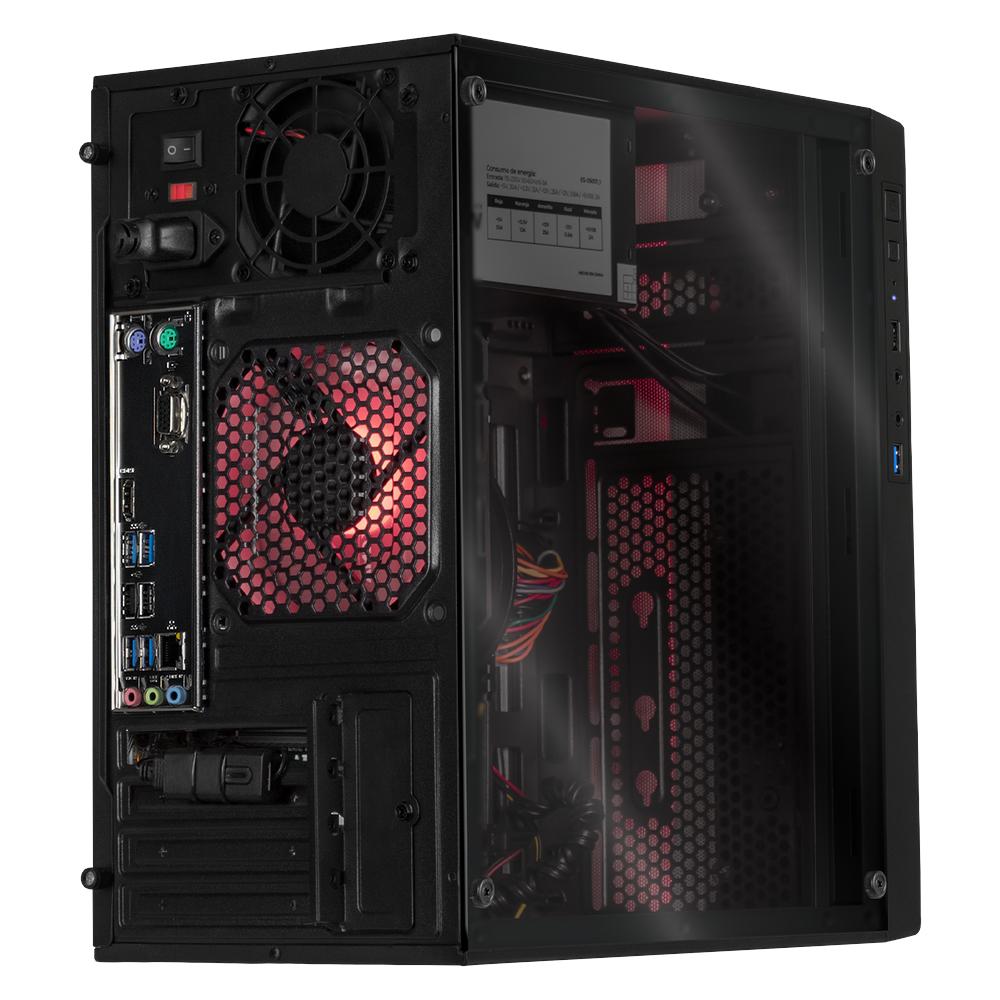 Xtreme PC Gaming AMD Radeon Vega Renoir Ryzen 5 4600G 16GB SSD 500GB Monitor 23.8 WIFI Fusion Black