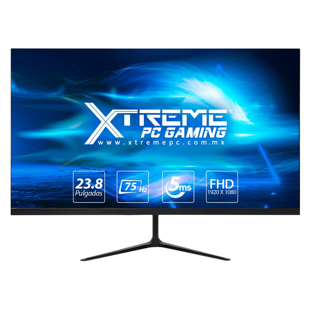 Xtreme PC Gaming AMD Radeon Vega Renoir Ryzen 5 4600G 16GB SSD 500GB Monitor 23.8 WIFI Fusion Black