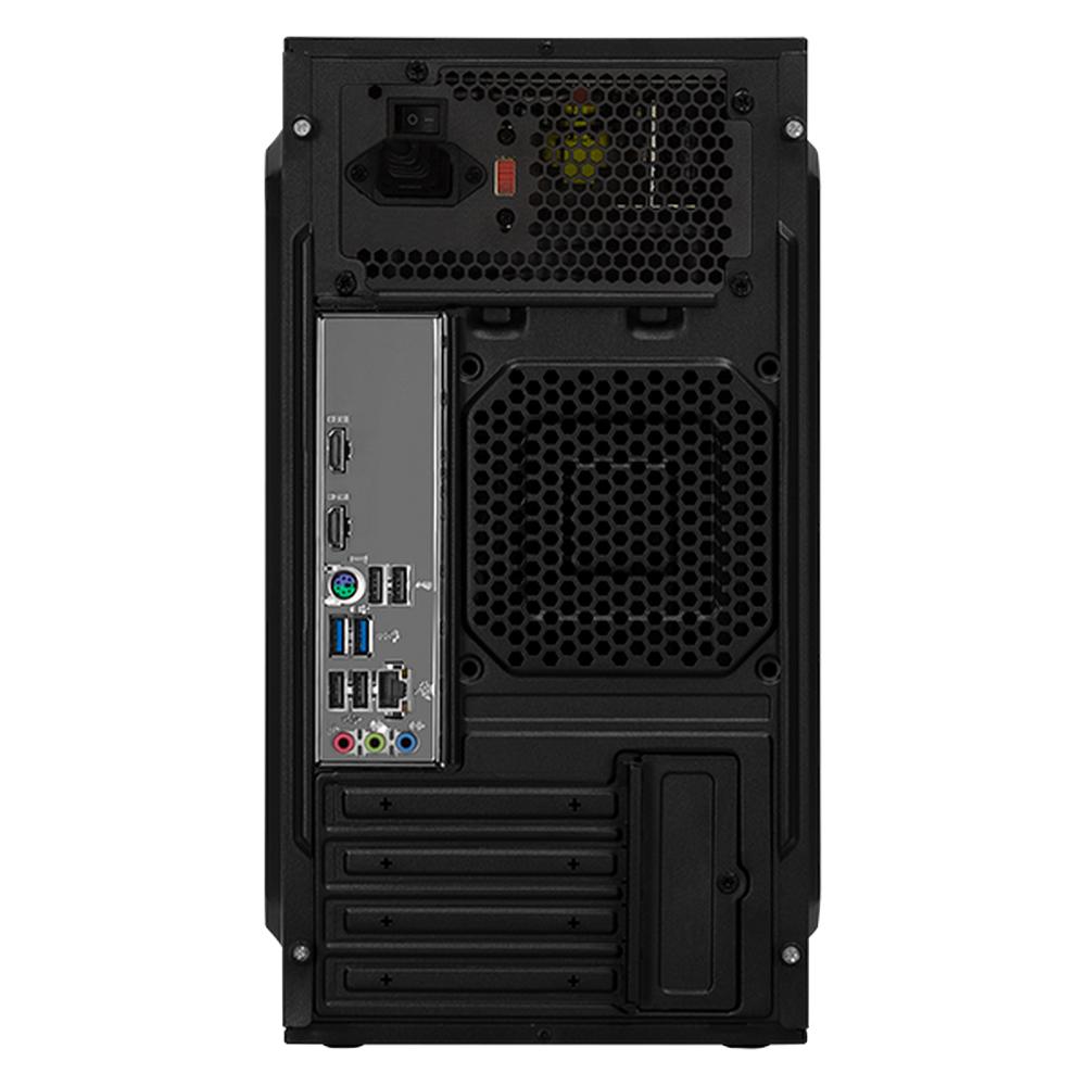 Xtreme PC Gaming Computadora Intel Core I5 12400 16GB SSD 500GB Monitor 23.8 75Hz WIFI Performance Black