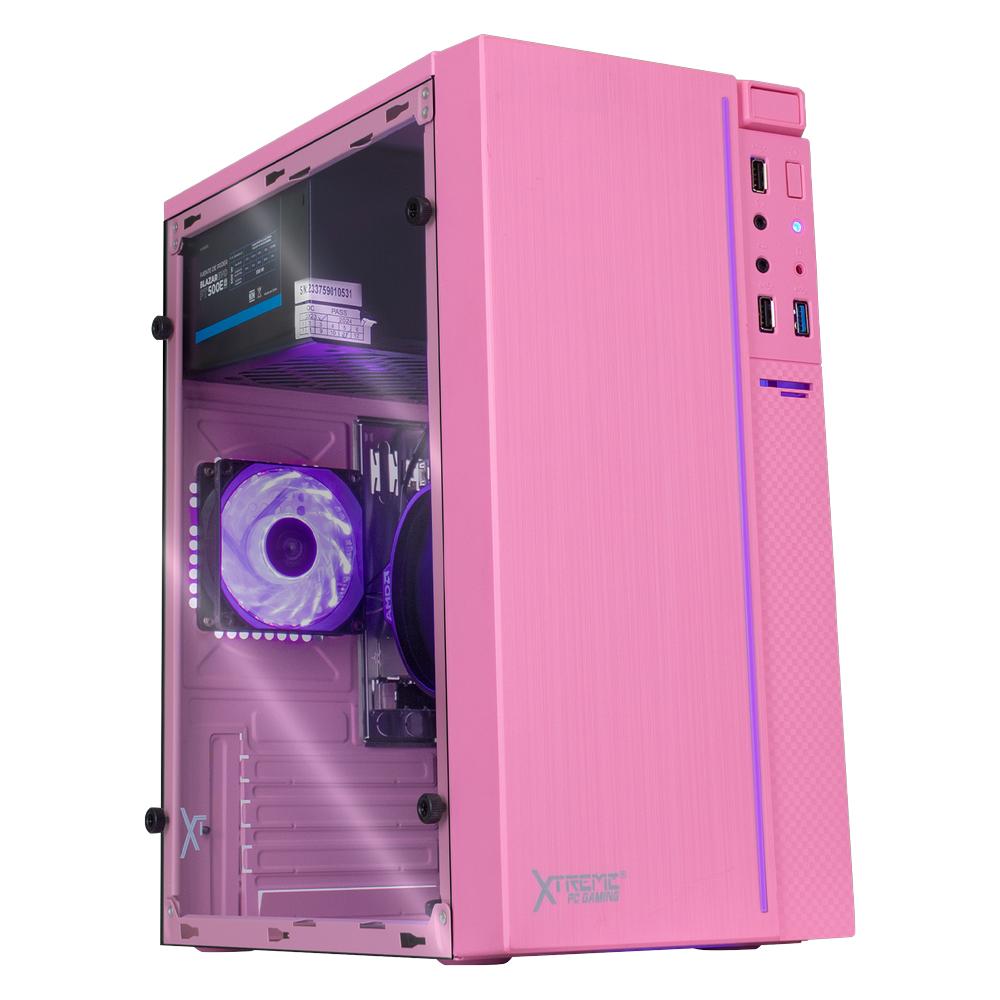 Xtreme PC Gaming AMD Radeon Vega 7 Ryzen 5 5600GT 16GB SSD 1TB WIFI Pink