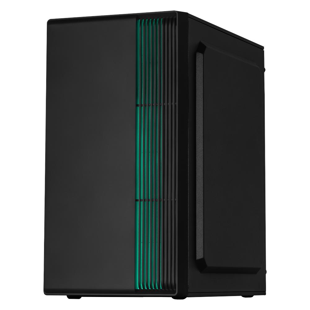 Xtreme PC Intel Quad Core J4125 2.7 Ghz 16GB SSD 500GB Monitor 23.8 WIFI Fusion Black