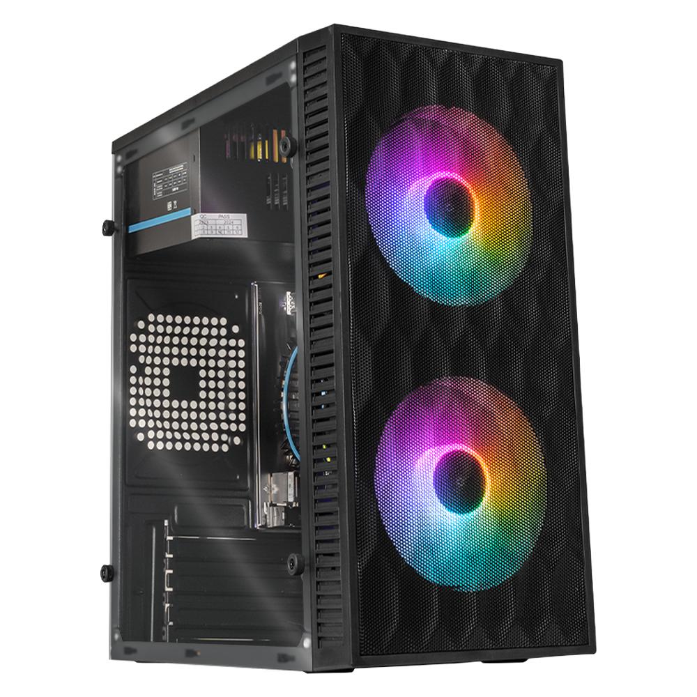 Xtreme PC Gaming Computadora Intel Core I5 12400 16GB SSD 1TB WIFI Fuji Black