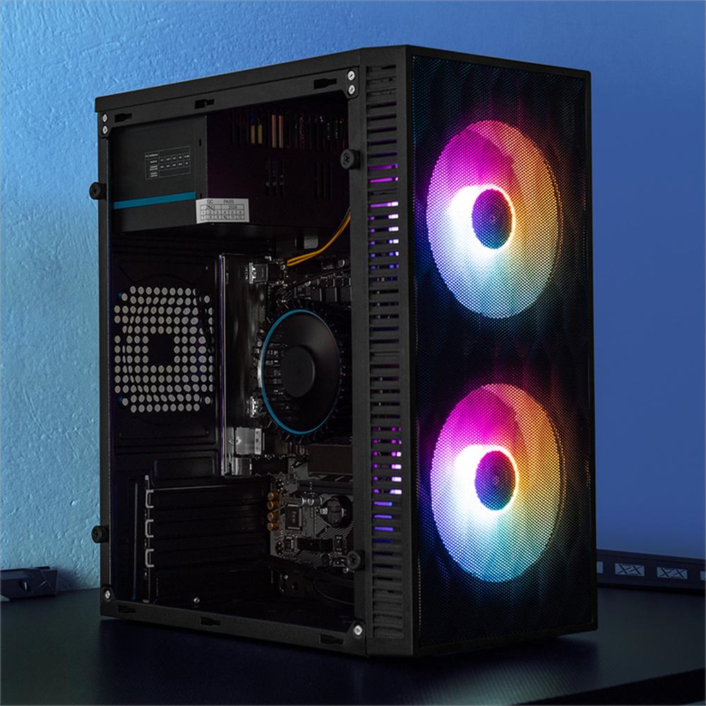 Xtreme PC Gaming Computadora Intel Core I5 12400 16GB SSD 1TB WIFI Fuji Black