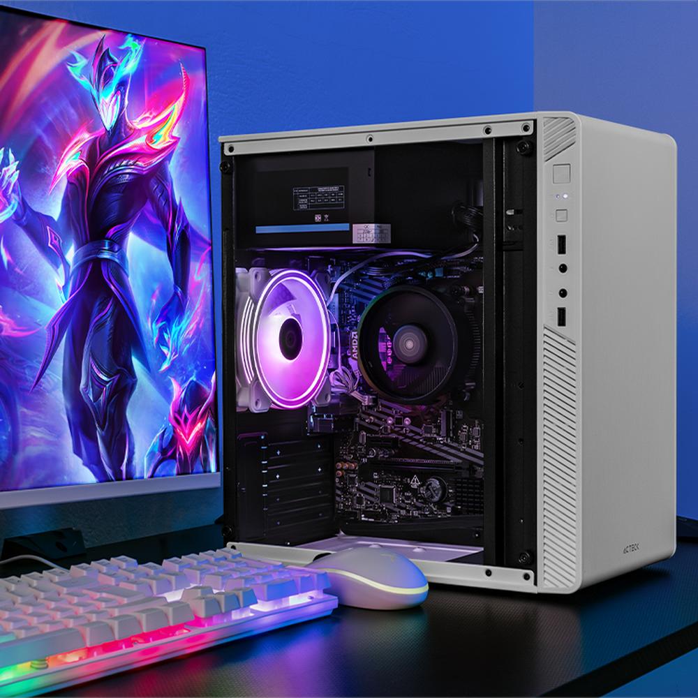 Xtreme PC Gaming AMD Radeon Vega Renoir Ryzen 3 5300G 16GB SSD 500GB WIFI White