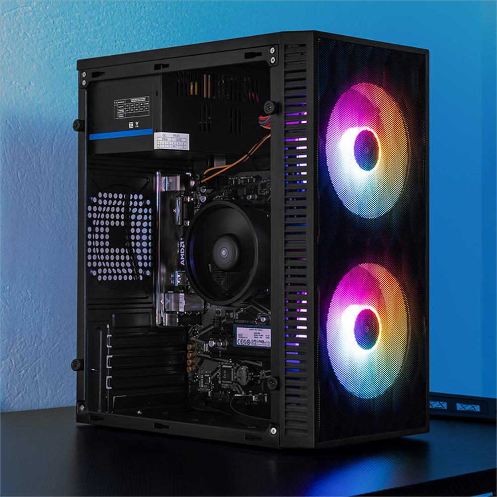Xtreme PC Gaming AMD Radeon Vega 7 Ryzen 5 5600GT 32GB SSD 1TB WIFI Fuji Black