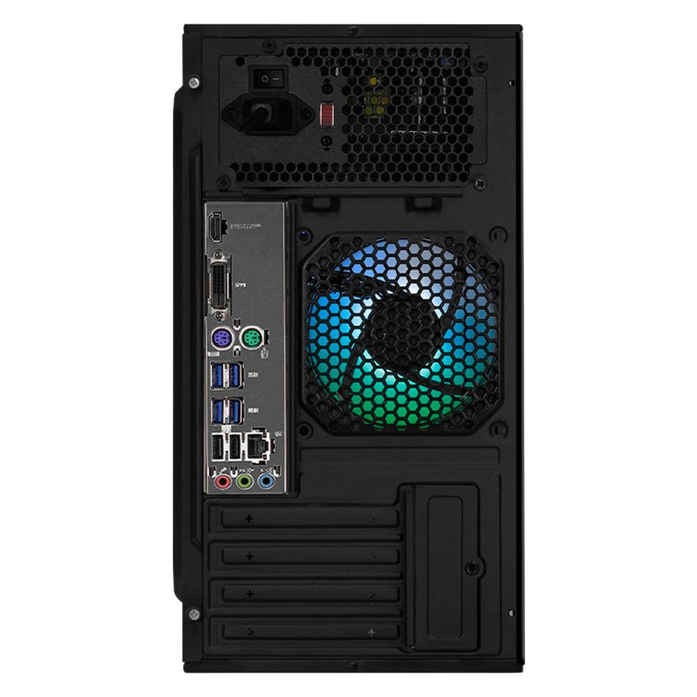 Xtreme PC Gaming AMD Radeon Vega Renoir Ryzen 3 5300G 16GB SSD 500GB Monitor 23.8 WIFI Black