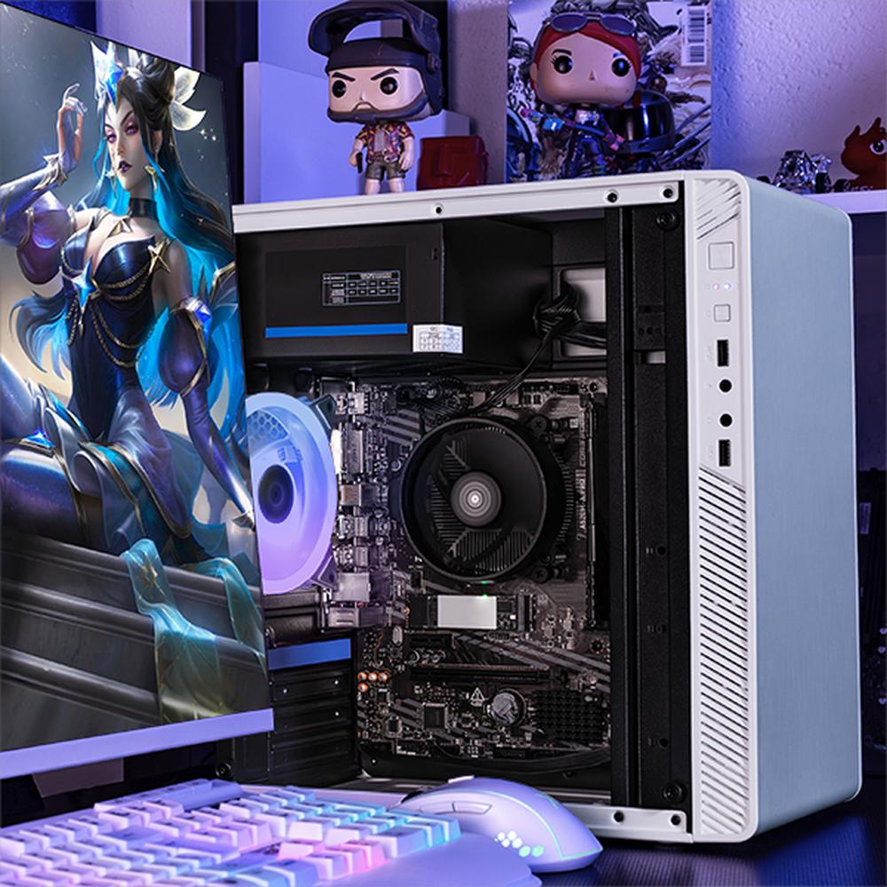 Xtreme PC Gaming AMD Radeon Vega Renoir Ryzen 7 5700G 32GB SSD 1TB WIFI White