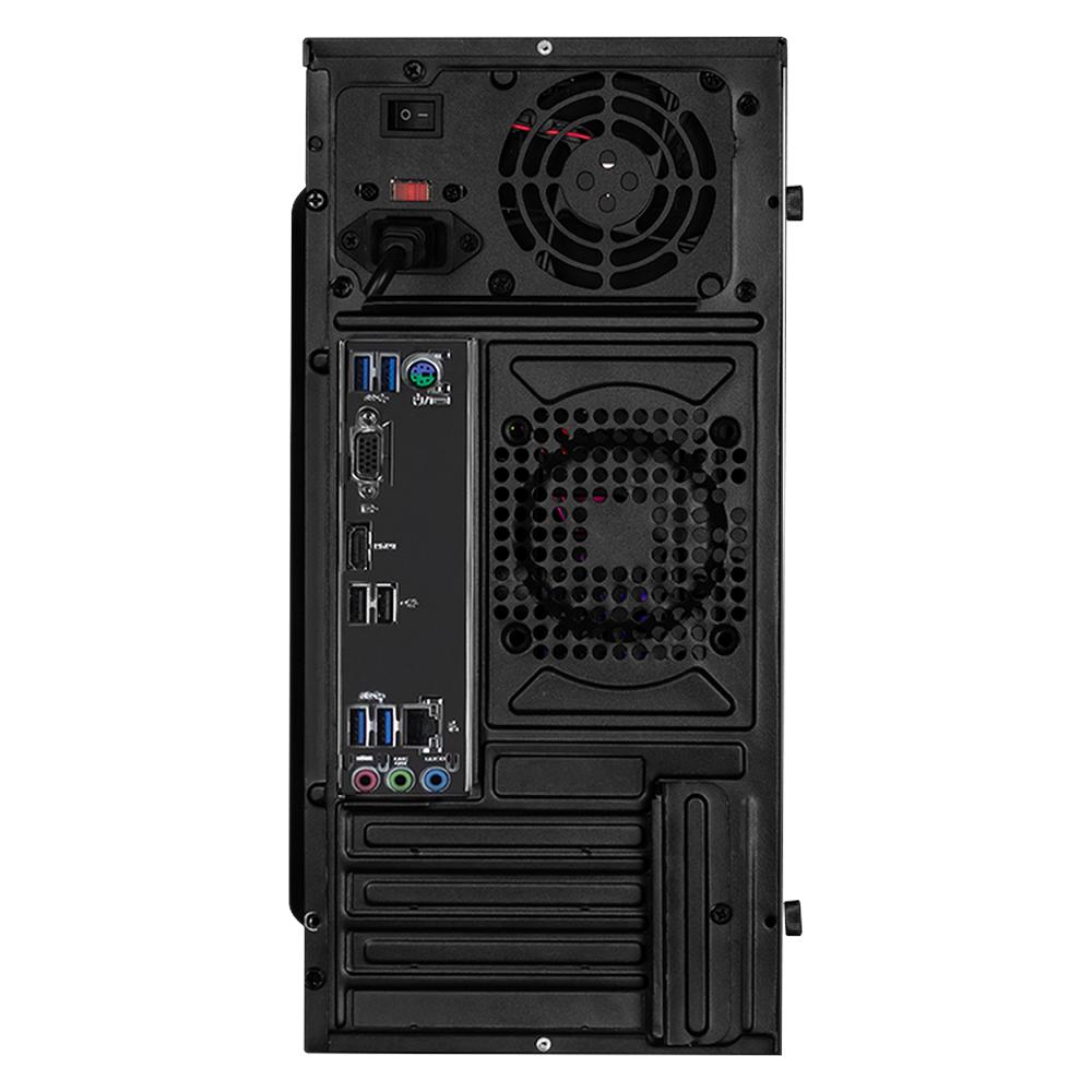 Xtreme PC Gaming AMD Radeon Vega 7 Ryzen 5 5600G 16GB SSD 500GB Monitor 23.8 100Hz WIFI Black