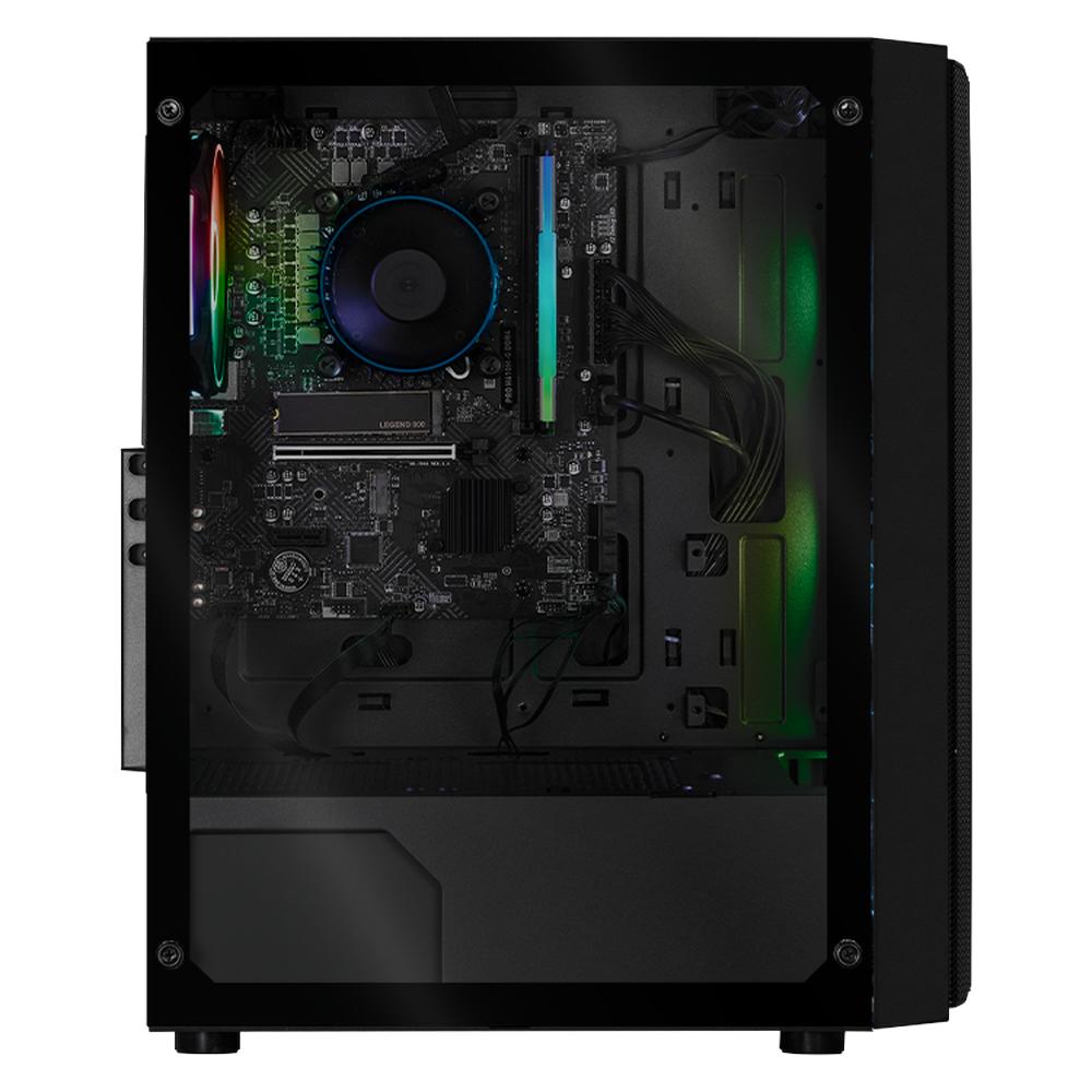 Xtreme PC Gaming Computadora Intel Core I7 12700 16GB SSD 1TB Monitor 27 WIFI Black