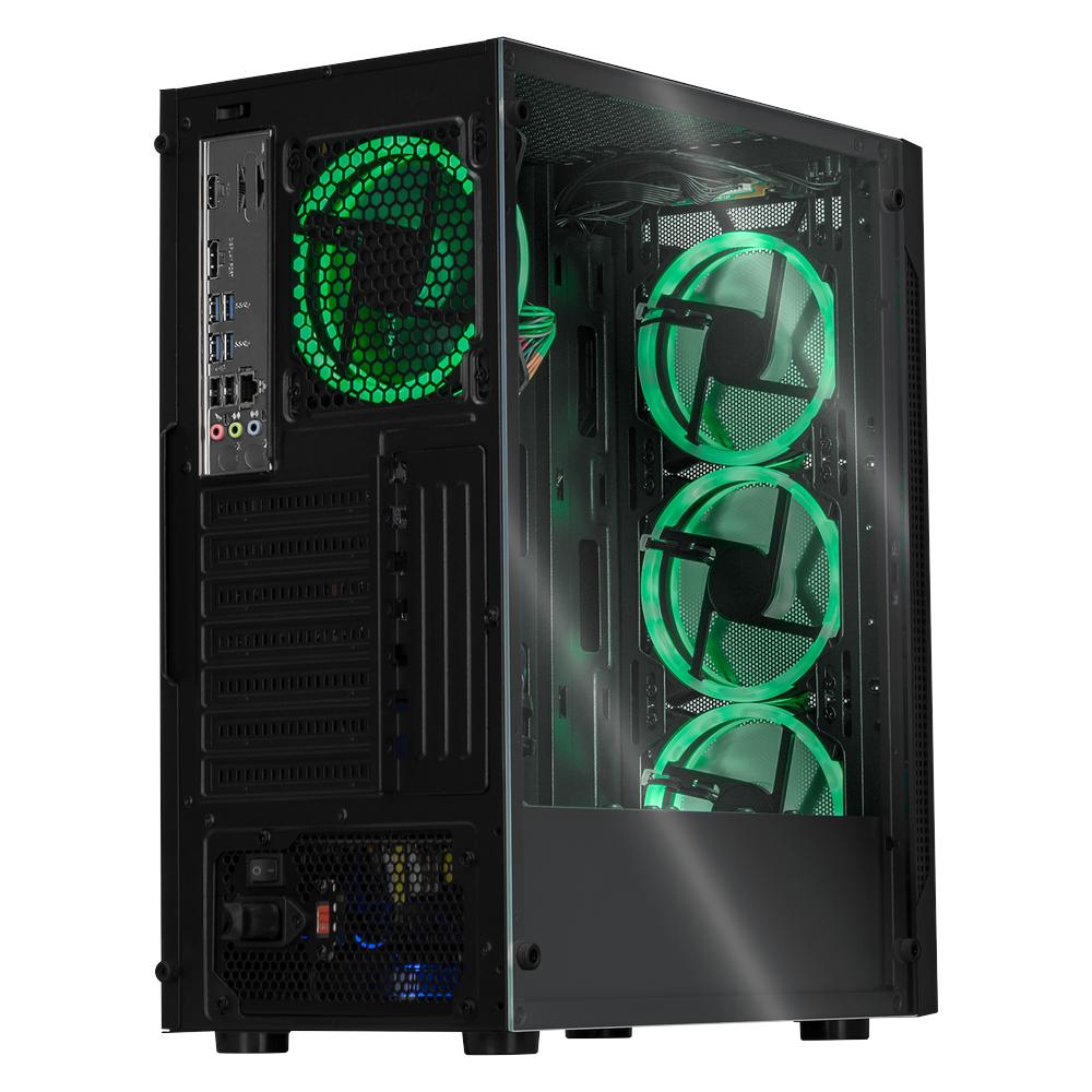 Xtreme PC Gaming AMD Radeon Vega Renoir Ryzen 5 5600G 16GB SSD 120GB 2TB WIFI Black Mesh