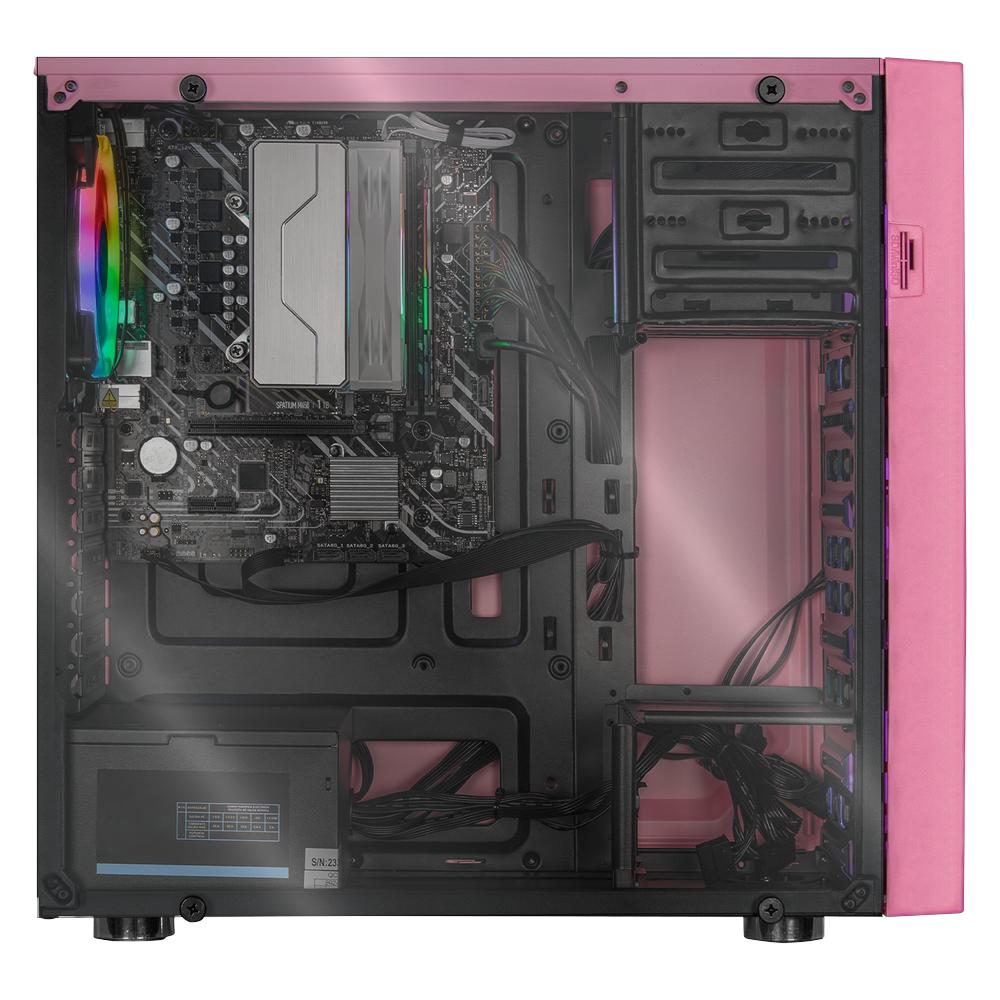Xtreme PC Gaming Computadora Intel Core I7 12700 16GB SSD 1TB WIFI Pink